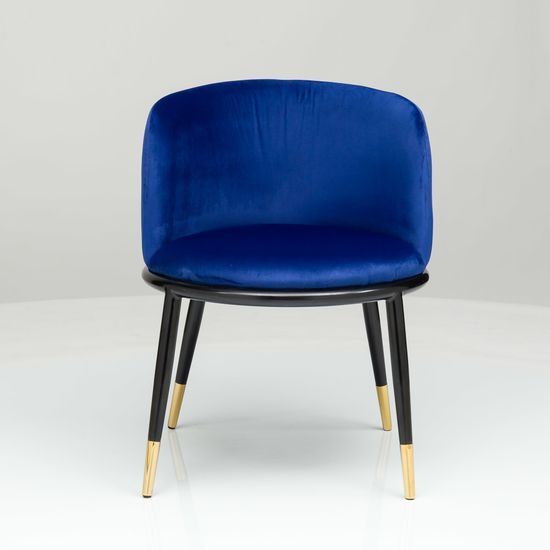 Стул Cooper синий велюр