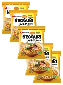 Лапша Nongshim Neoguri Seafood Mild (умерено острый )