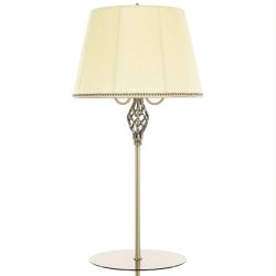 Citilux Вена CL402933T Торшер бронза со столиком и кремовым абажуром