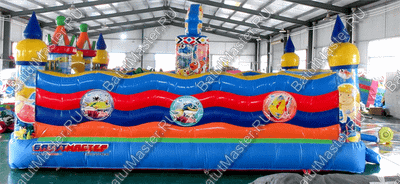 Коммерческий надувной батут "Приключения на море" 6*5*2,8 м