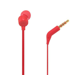 Наушники JBL T110 RED, внутриканальные
