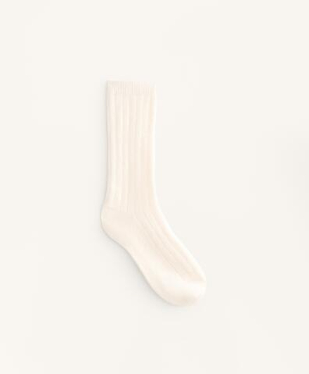 Oysho Носки из смесового кашемира, экрю