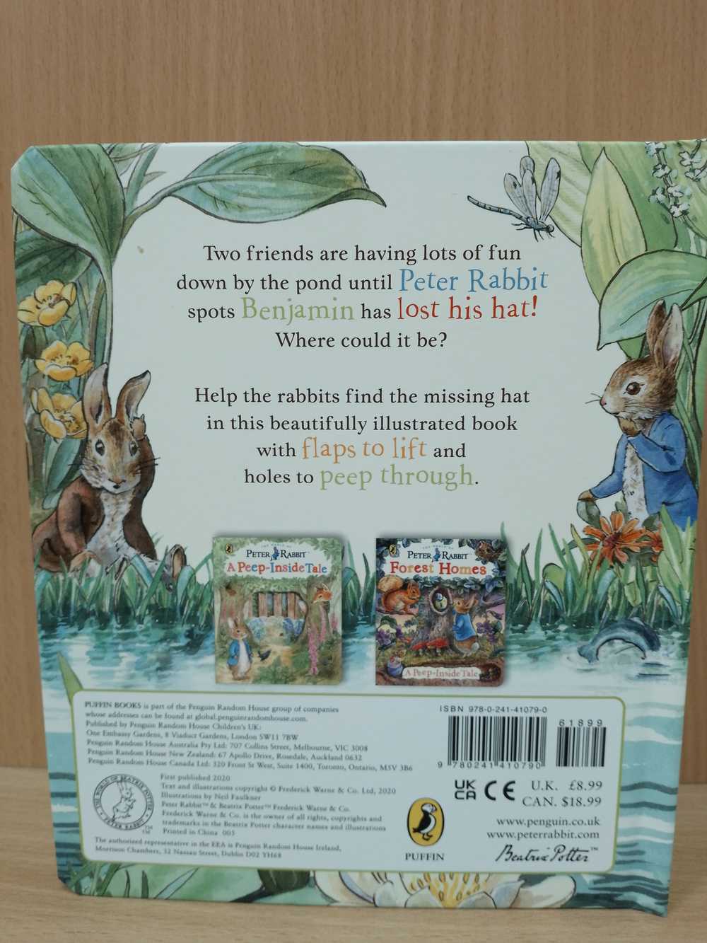 Peter Rabbit: The Lost Hat A Peep-Inside Tale