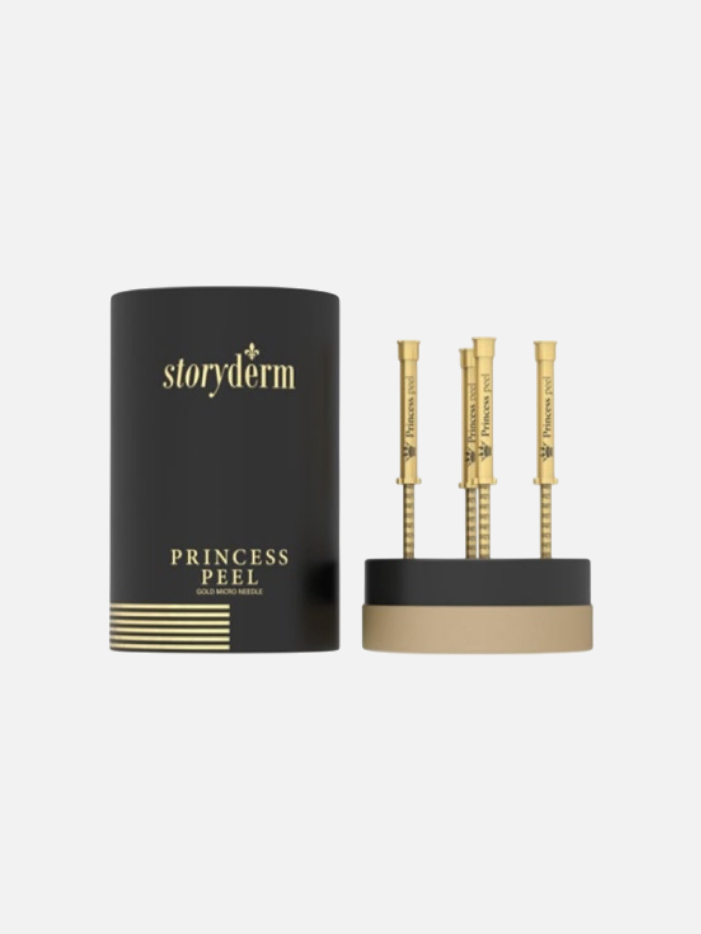 Пилинг-крем с золотыми микроиглами Princess Peel, Storyderm, 4 х 2 мл