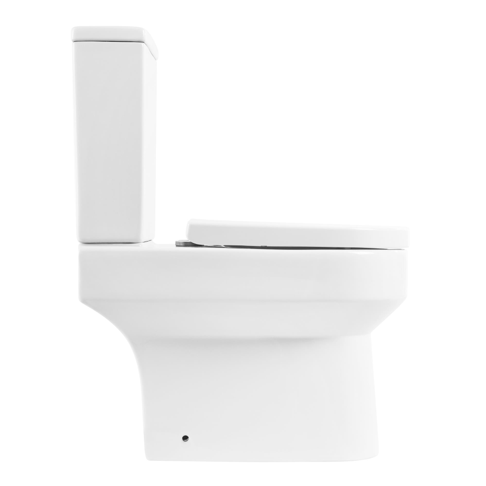 Унитаз-компакт безободковый BelBagno NORMA BB339CPR + BB339T