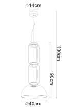 Подвесной светильник Divinare TRUMPET 1242/06 SP-24