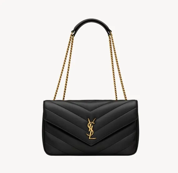 Сумка Saint Laurent Loulou, черный