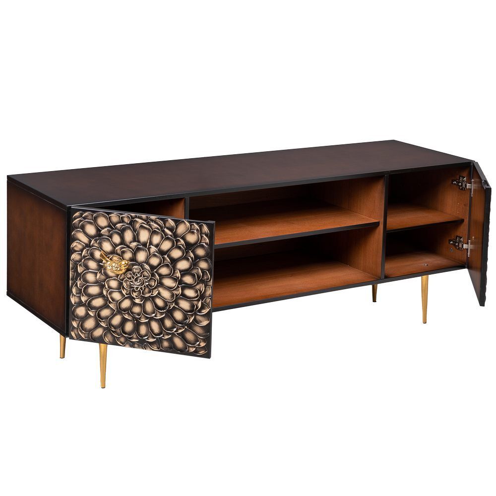 Тумба под ТВ Терра 155см Стайл Каштан