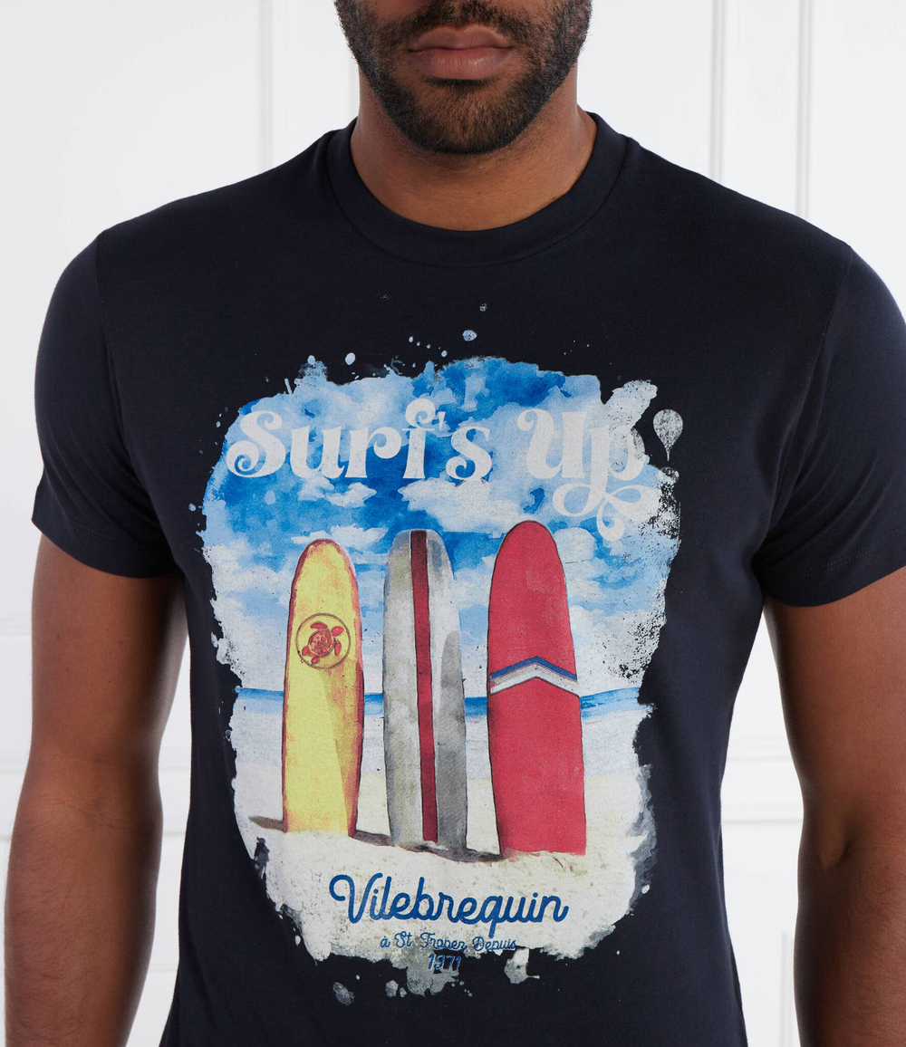 Футболка Vilebrequin - темно-синий(PTSAP385)