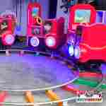 Аттракцион на рельсах «Весёлый фонарик», 4 кабинки