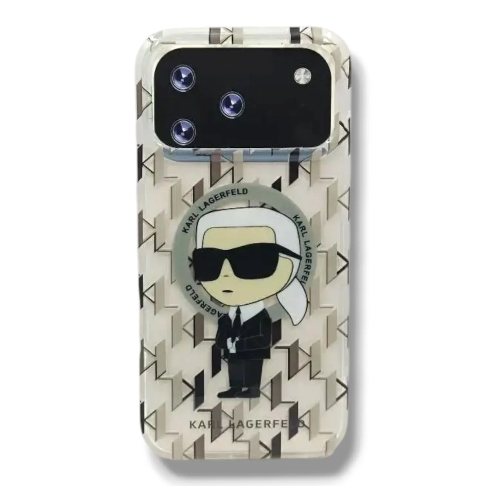 KARL LAGERFELD прозрачные с MagSafe iPhone 17 Pro Max