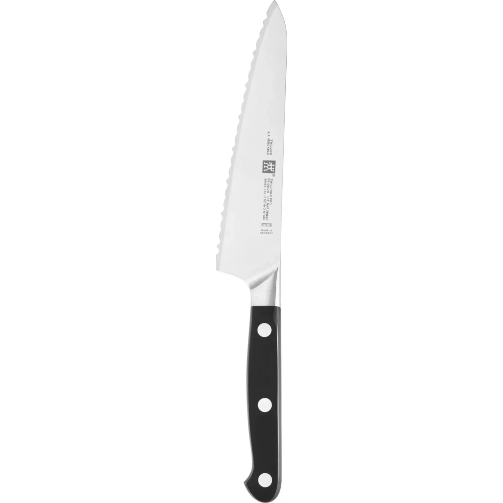 Zwilling Поварской нож Pro 14 см с зубцами компактный
