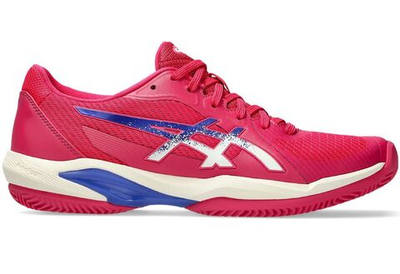 Женские теннисные кроссовки Asics Solution Swift FF 2 Clay - bright rose/dark cobalt