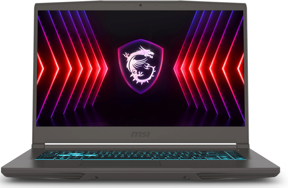 Ноутбук  MSI Thin B12UCX-2633XRU 15.6 ", Core i5, 16 Гб RAM, 512 Гб SSD, GeForce RTX 2050, Серый