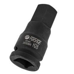 Головка-бита ударная 6-гранная 28мм,3/4'' Forsage F-26410028MPB