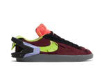 Кроссовки Acronym X Nike Blazer Low "Night Maroon"