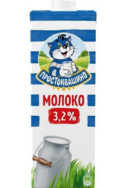 1 Молоко Простокв. ультрапастер.3,2%950г ТВА сар 1/12