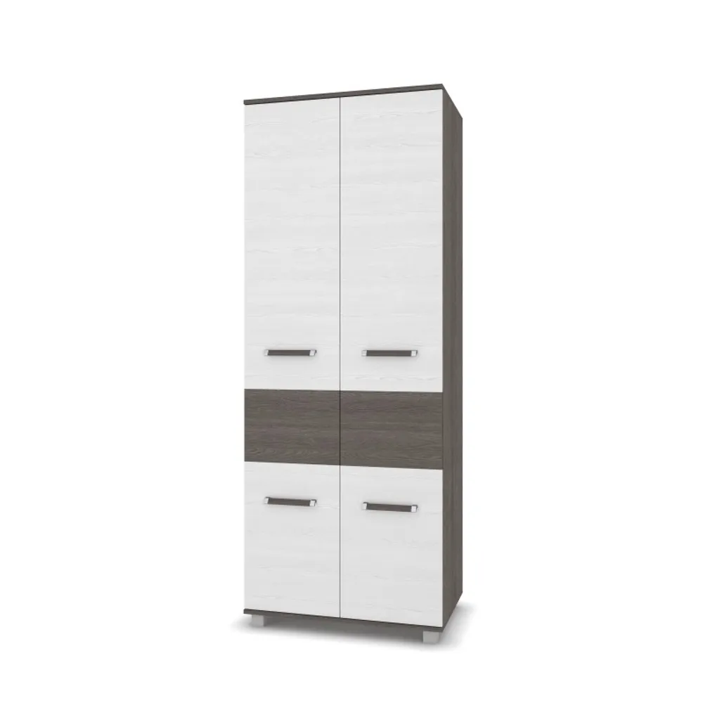 Шкаф двухстворчатый "Виора" В22 (анкор темный\анкор светлый)