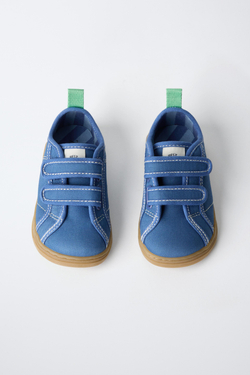ZARA КРОССОВКИ BAREFOOT, СИНИЙ