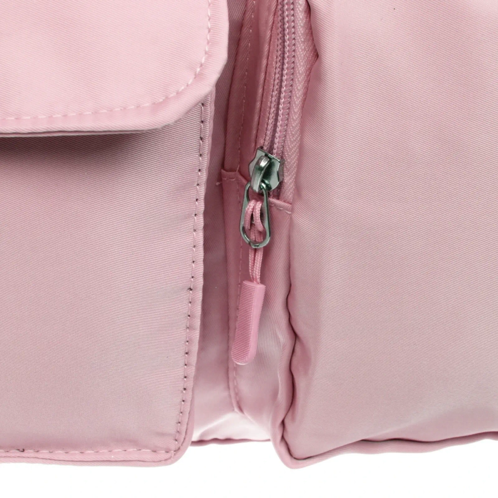 Сумка спортивная «City-sport», водонепроницаемый отдел + 2 кармана + отдел под обувь, цвет розовый, 49*21*29см