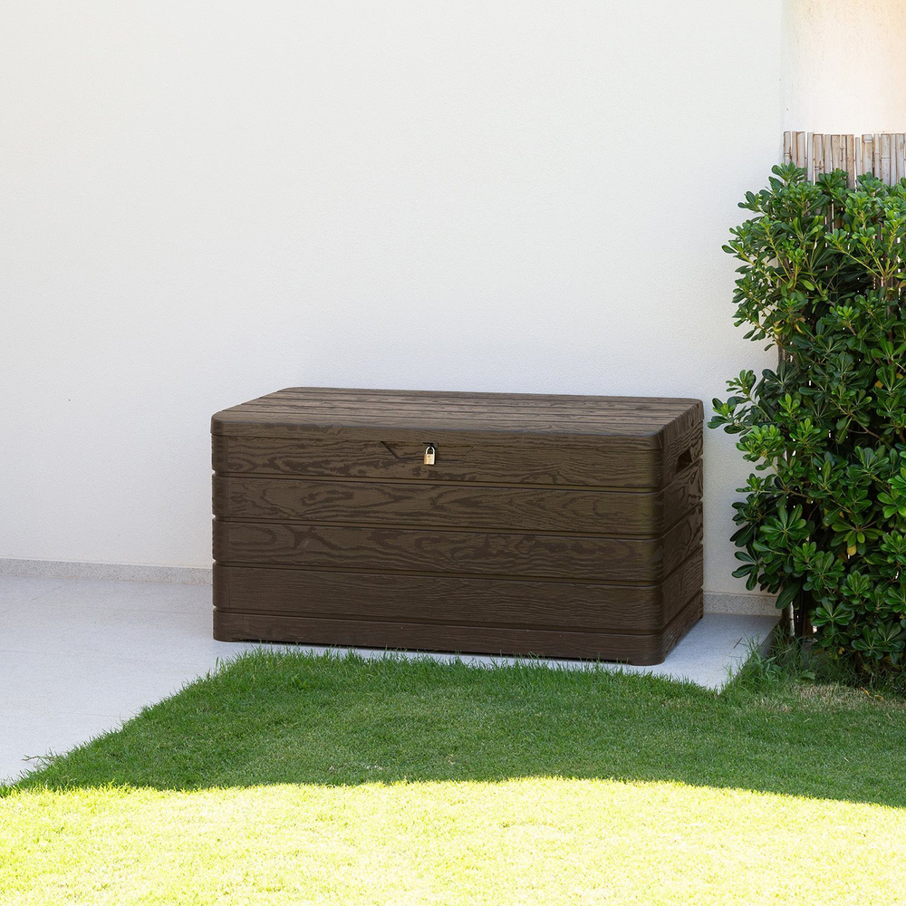 Пластиковый сундук Toomax Dolomiti 500 л brown