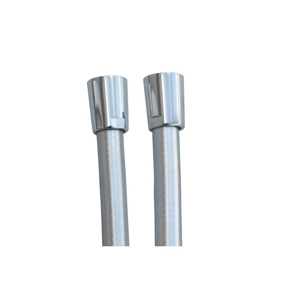 Шланг душевой 1,75м в ПВХ оплётке с шарниром 2475CNC никель