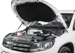 Газовые упоры капота АвтоУпор для Volkswagen Tiguan I рестайлинг 2011-2017, 2 шт., UVWTIG012