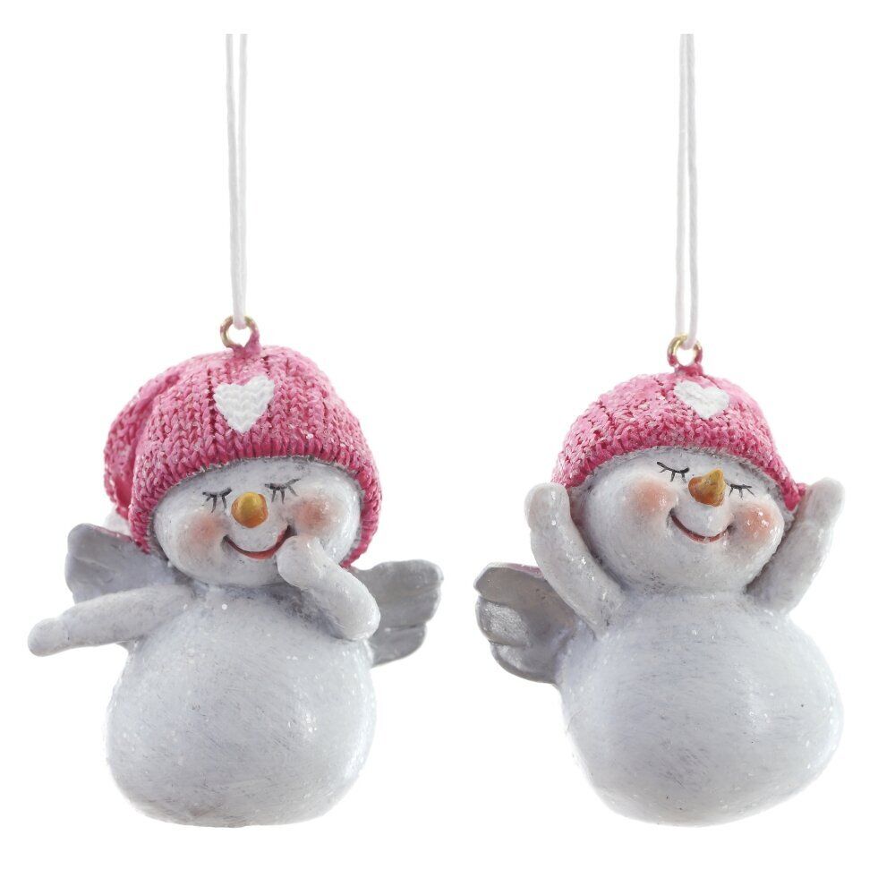 GAEM Фигурка декоративная подвесная "Снеговик", L4,5 W4 H5,5 см, 2в.