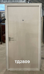 Дверь металлическая Б/У 207(в) х 102(ш) Входная