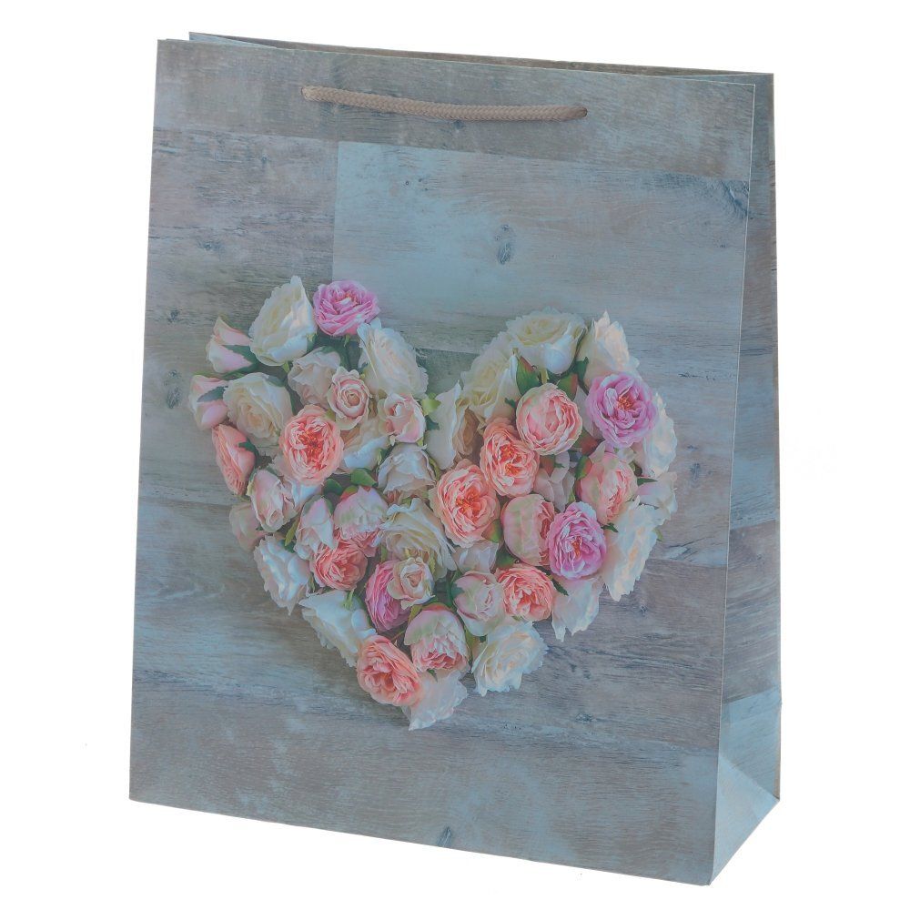 GAEM Пакет подарочный (бумага 210г/м2, блок микс 12шт), L26 W10 H32 см, 4в.