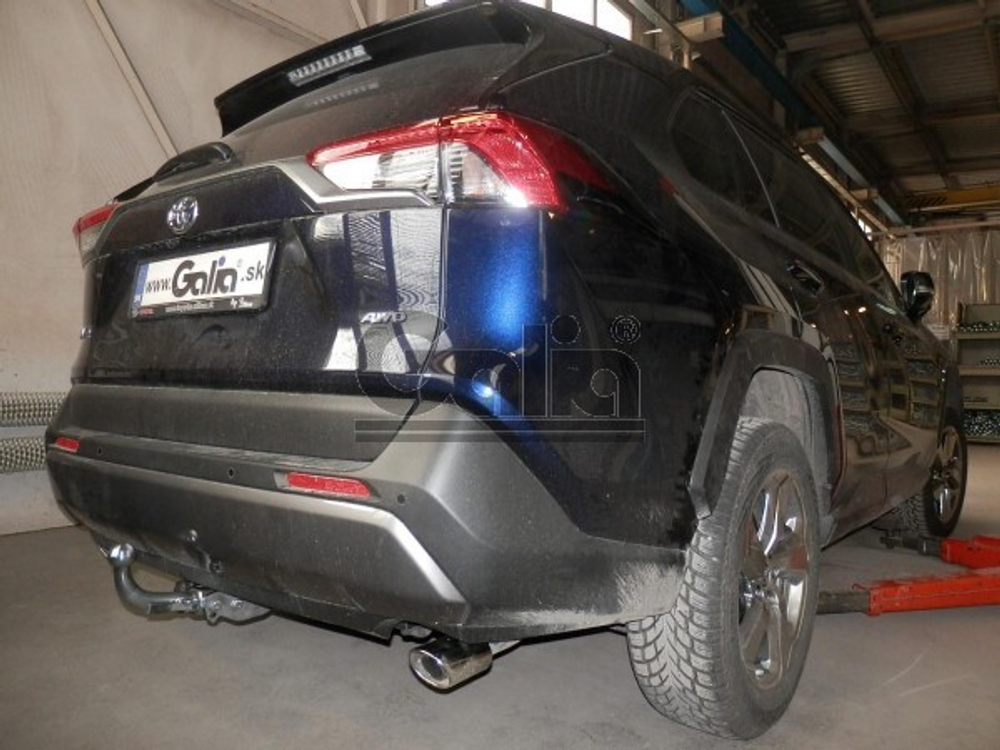 Фаркоп оцинкованный Galia T072C для Toyota RAV4 V XA50 2019-(паспорт и сертификат в комплекте)(без электрики)