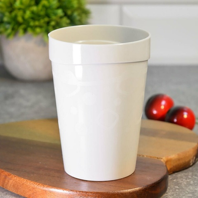 Стакан 300мл "Люмици" светло-серый