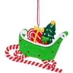 Подвеска Сandy «Сани с подарками» 11.4x0.95x11 см, в ассортименте