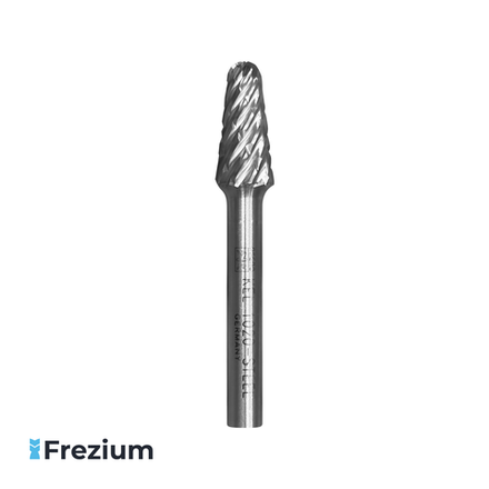 Борфреза твердосплавная по металлу "PFERD" (10x6x20x60; KEL 1020/6 STEEL 21125087)