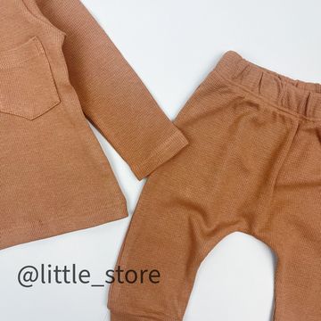 Комплект хлопковый, Шоколад