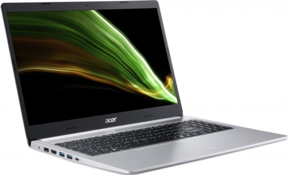 Ноутбук  Acer Aspire A515-56G-70LB 15.6 ", Core i7, 8 Гб RAM, 512 Гб SSD, GeForce MX450, Серебристый