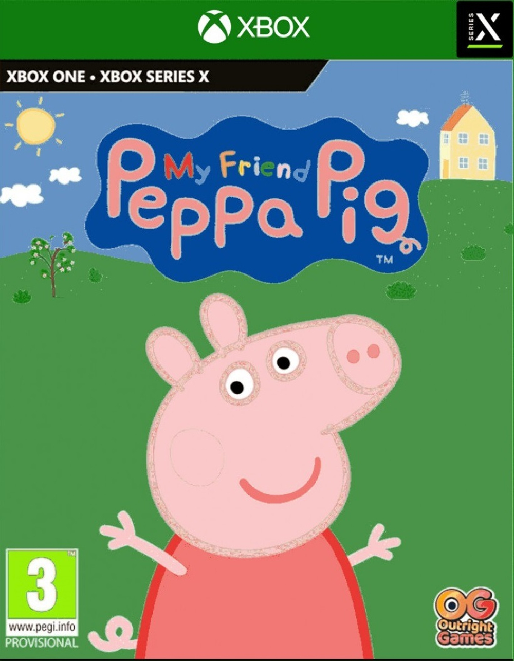 My Friend Peppa Pig (Моя подружка Peppa Pig) (диск для Xbox One/Series X, полностью на русском языке)