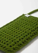 Купить Вязаная сумочка FOS Зеленая Вязаная сумочка FOS Зеленая