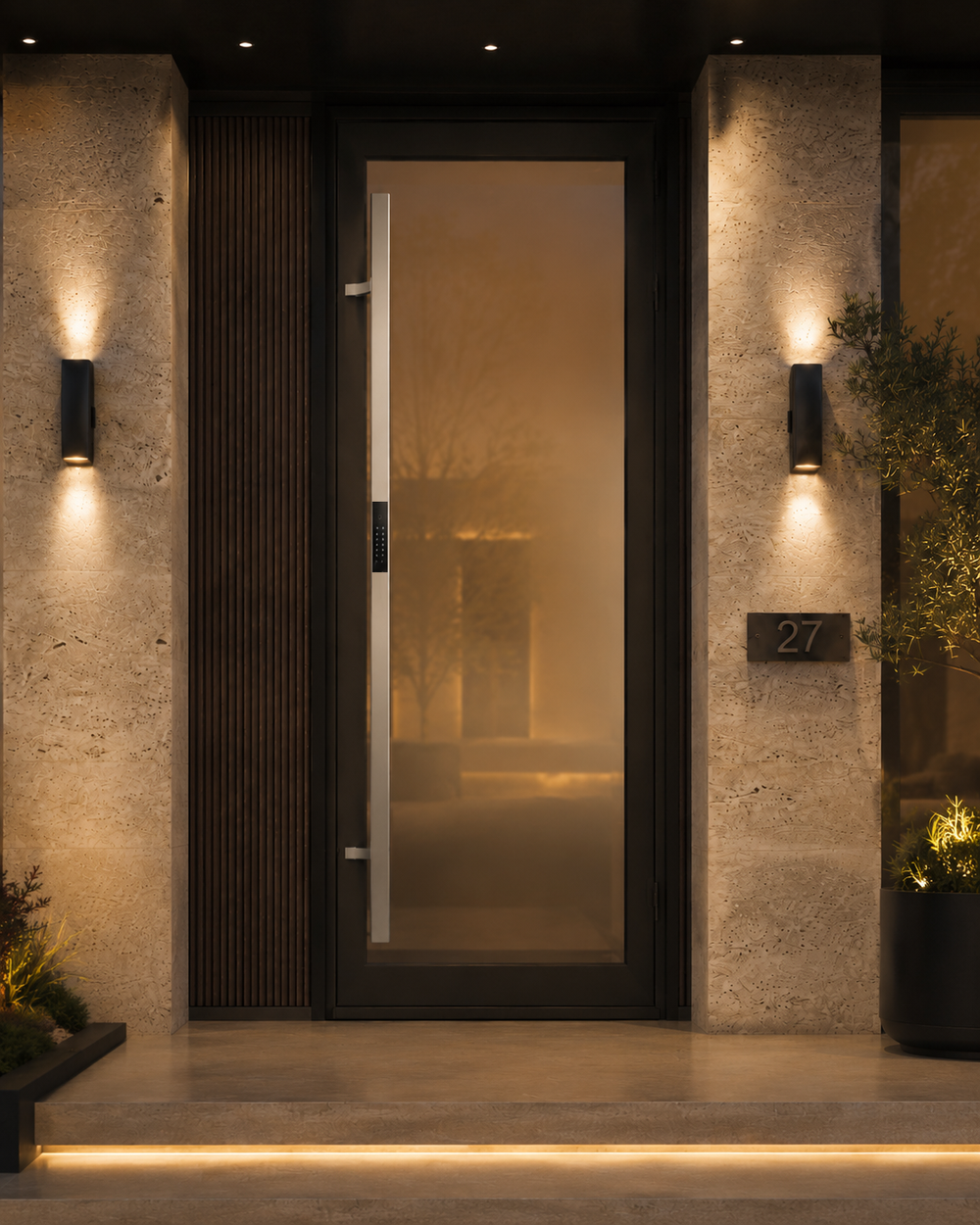 ART 50х25 MYLOCK ML-05 — система доступа для алюминиевых дверей под ключ