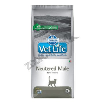 Farmina Vet Life Cat Neutered Male Корм сухой лечебный для кастрированных котов 10 кг