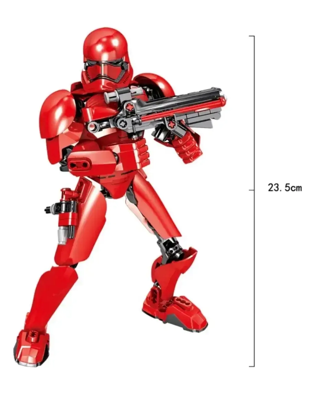 Конструктор Space Wars Красный штурмовик 77 деталей