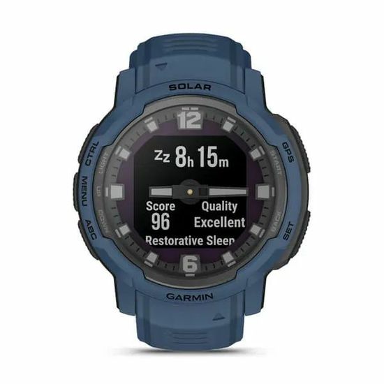 Часы Garmin Instinct Crossover Solar, Tidal Blue 010-02730-02