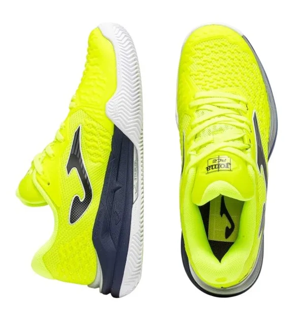 Мужские кроссовки теннисные Joma Ace 2609 Clay - fluor yellow