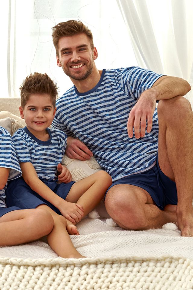 Пижама в полоску для мальчиков Noah