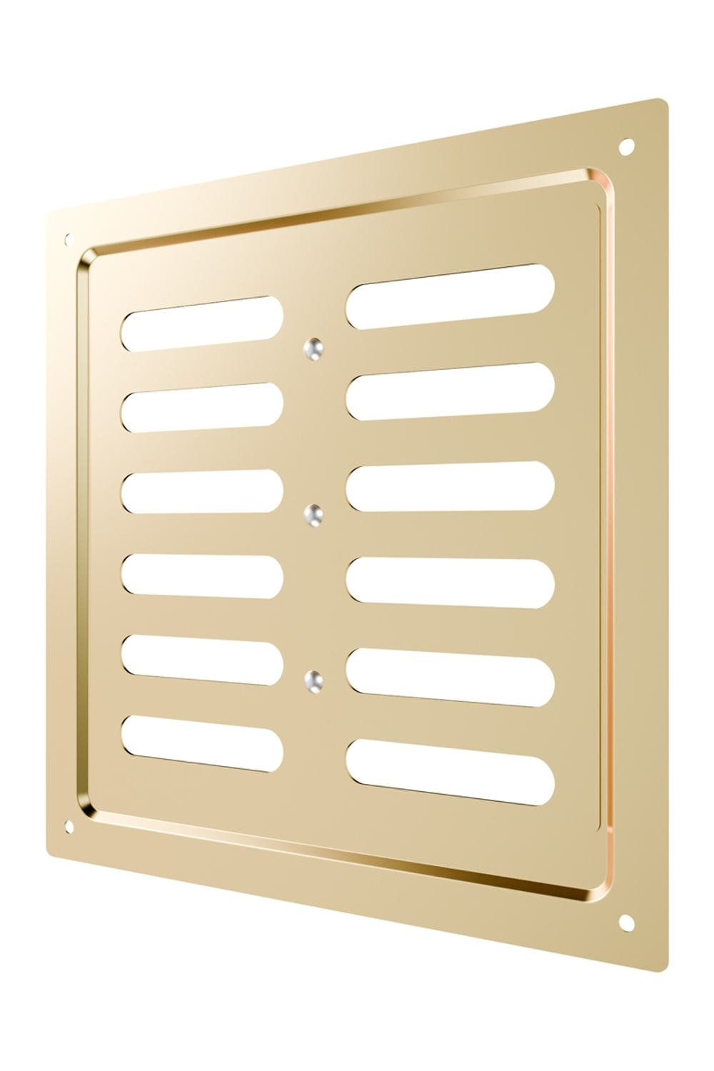 Решетка вентиляционная MER регулируемая 200х200 окраш.сталь Gold ERA