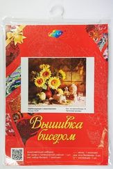 Милые птички - набор для вышивания бисером, 595