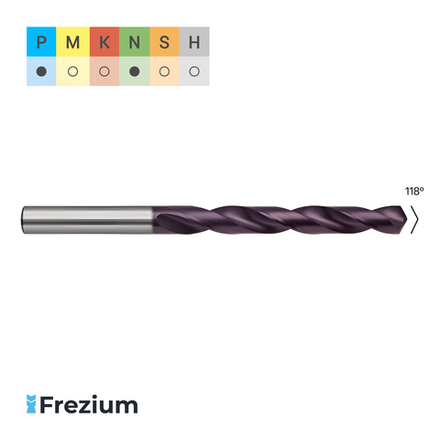 Сверло твердосплавное Guhring (3,6x3,6x39x70; 2464)