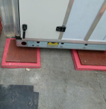 Виброизолирующий эластомер Sylomer SR 220 красный 1200х1500х12,5 мм