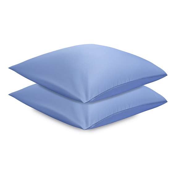 Набор наволочек из премиального сатина сиреневого цвета из коллекции essential, 70х70 см