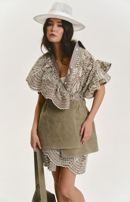 ЮБКА-БАСКА ЯНТИ ХАКИ